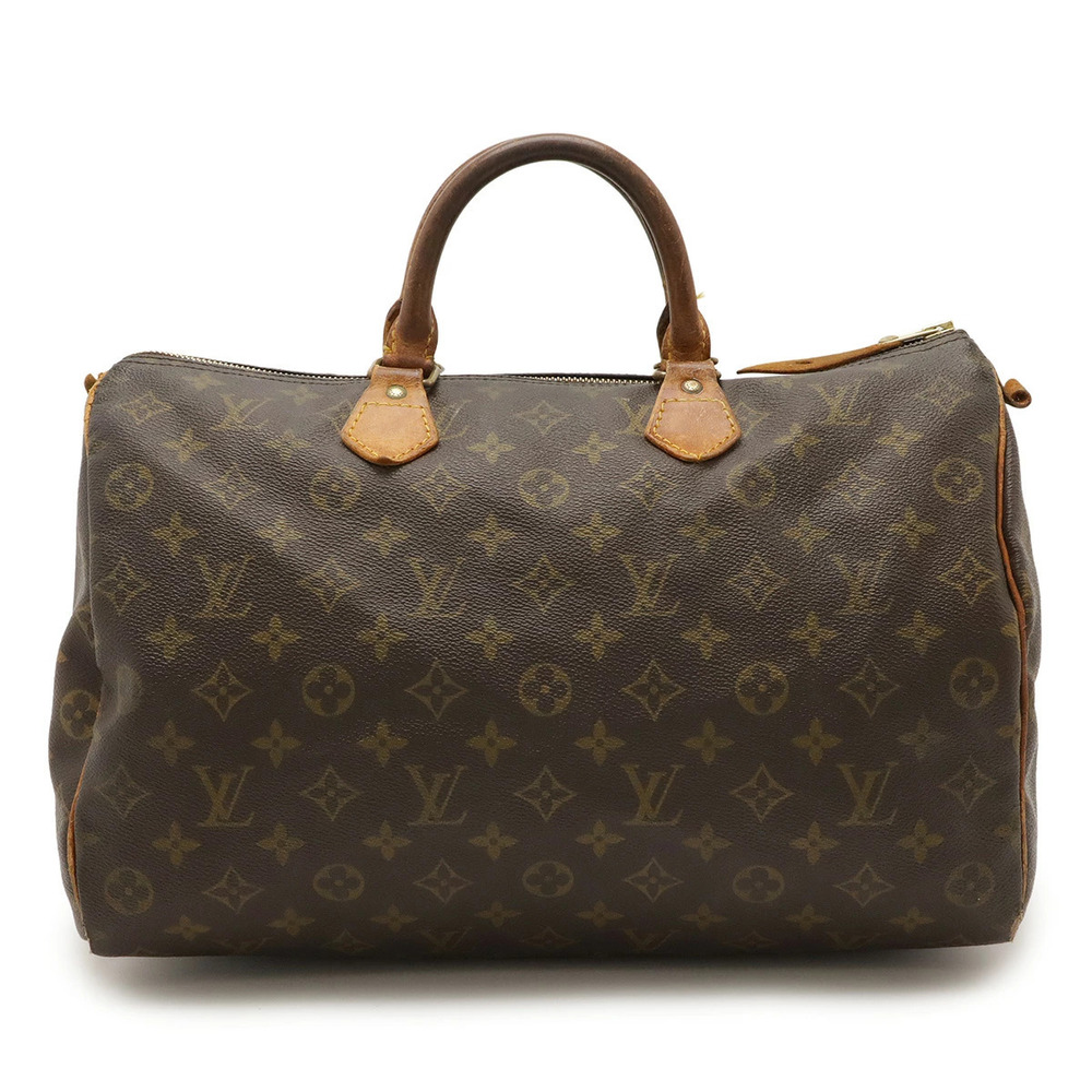 LOUIS VUITTON Monogram Speedy Handbag Boston Bag Travel